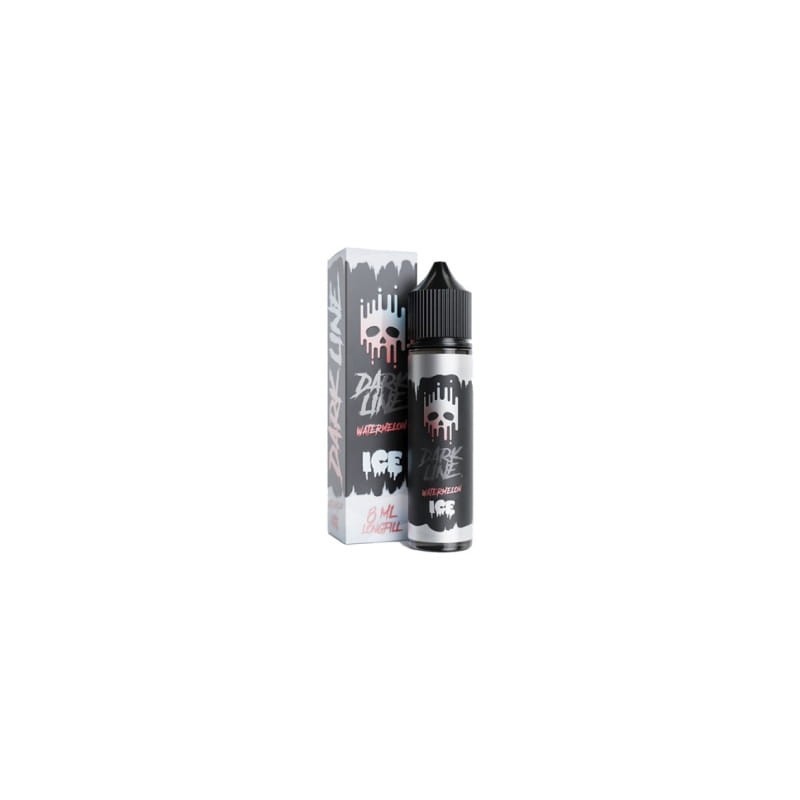 Longfill Dark Line Ice - Pastèque 8/60ml | Bigvapoteur