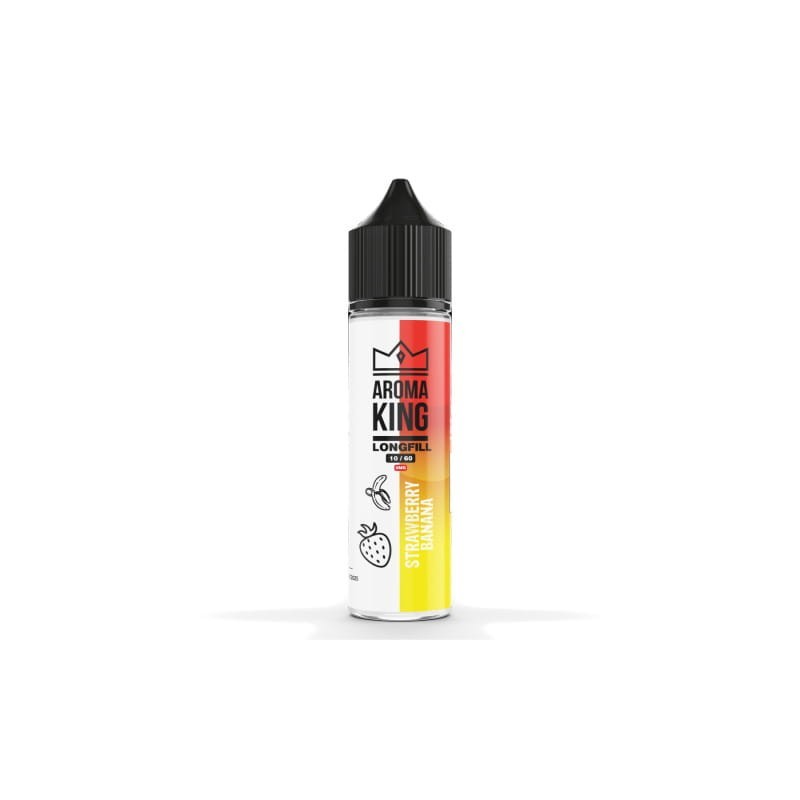 Longfill Aroma King - Strawberry Banana 10/60ml | BigVapoteur