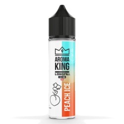 Longfill Aroma King - Pêche Glacée 10/60ml | BigVapoteur