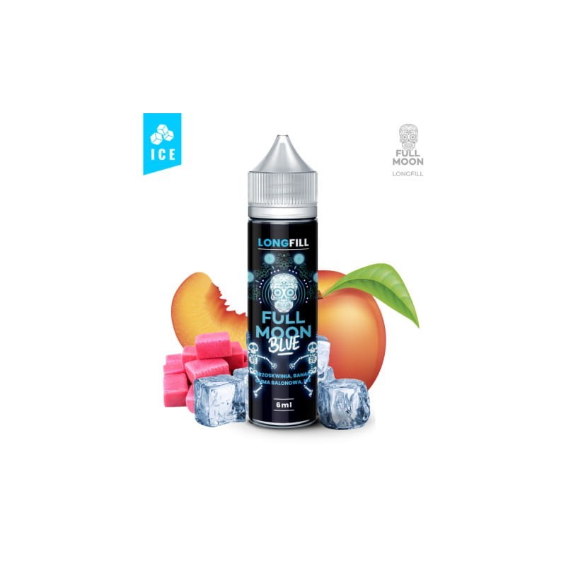 Longfill Full Moon - Blue 6/60ml | BigVapoteur