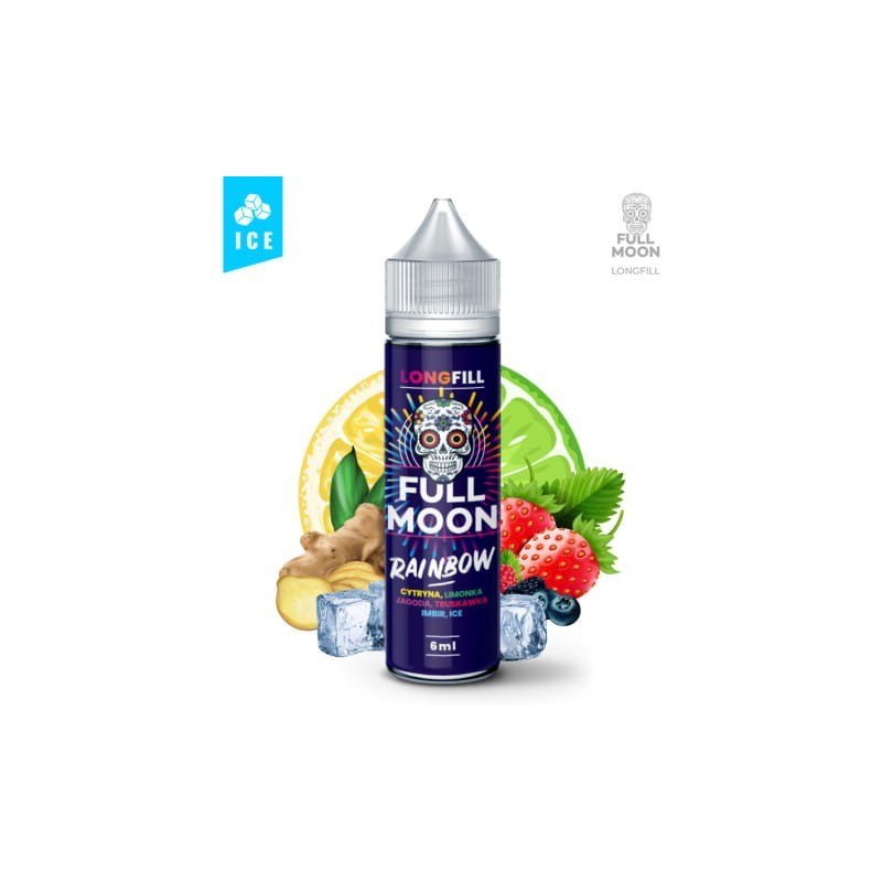 Longfill Full Moon - Rainbow 6/60ml | BigVapoteur