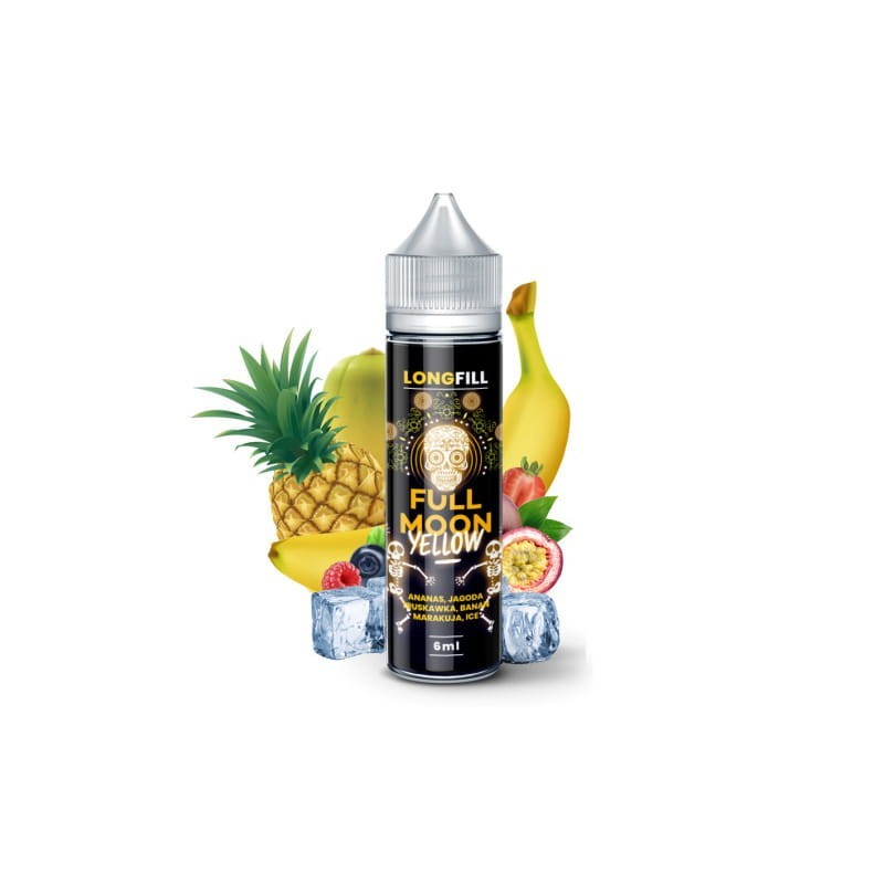 Longfill Full Moon - Jaune 6/60ml | BigVapoteur