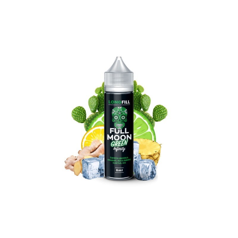 Longfill Full Moon - Green Infinity 6/60ml | BigVapoteur