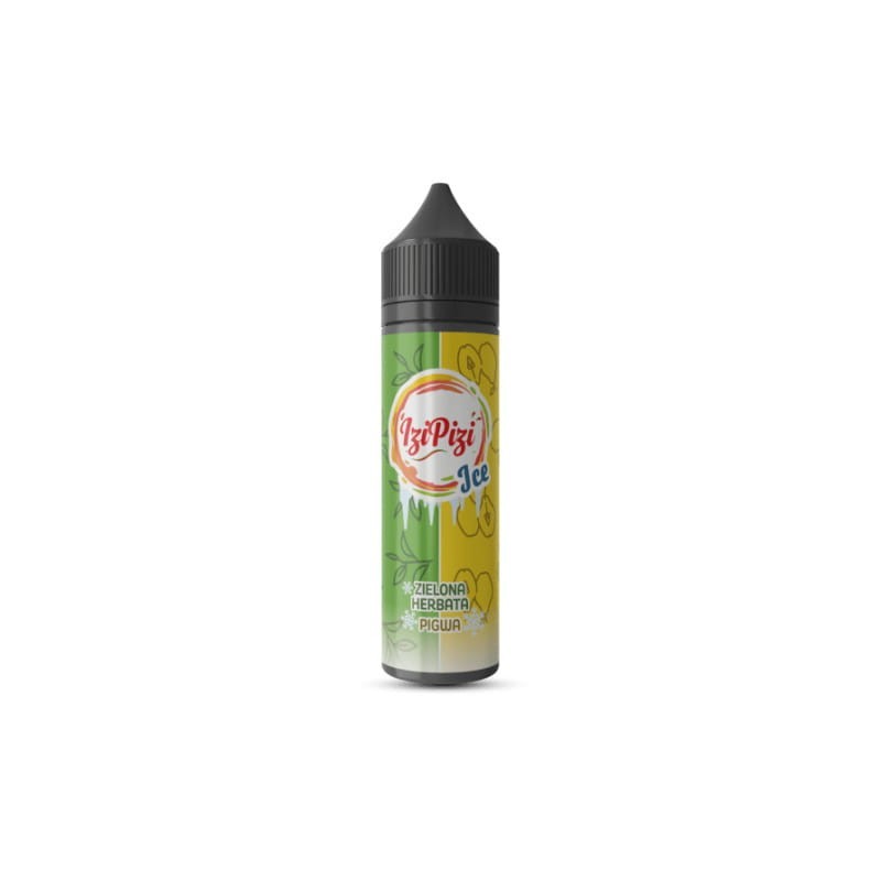 Longfill Izi Pizi - Green Tea Quince Ice 6/60ml | BigVapoteur