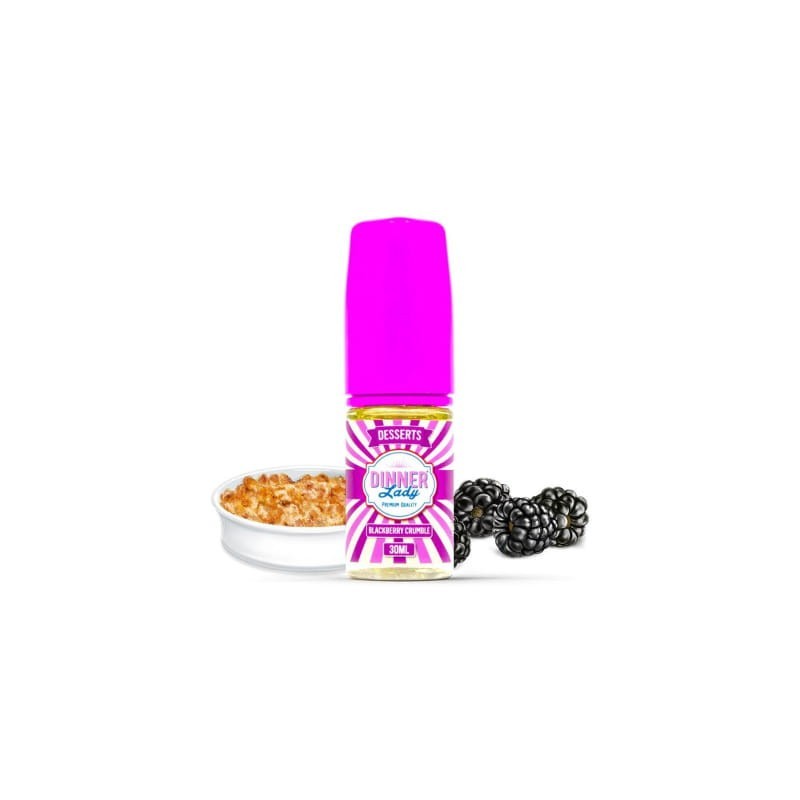 Dinner Lady - Blackberry Crumble 30ml | BigVapoteur