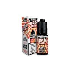 Liquid Seriously Bar Salts - Triple Mango Ice 20mg 10ml | BigVapoteur