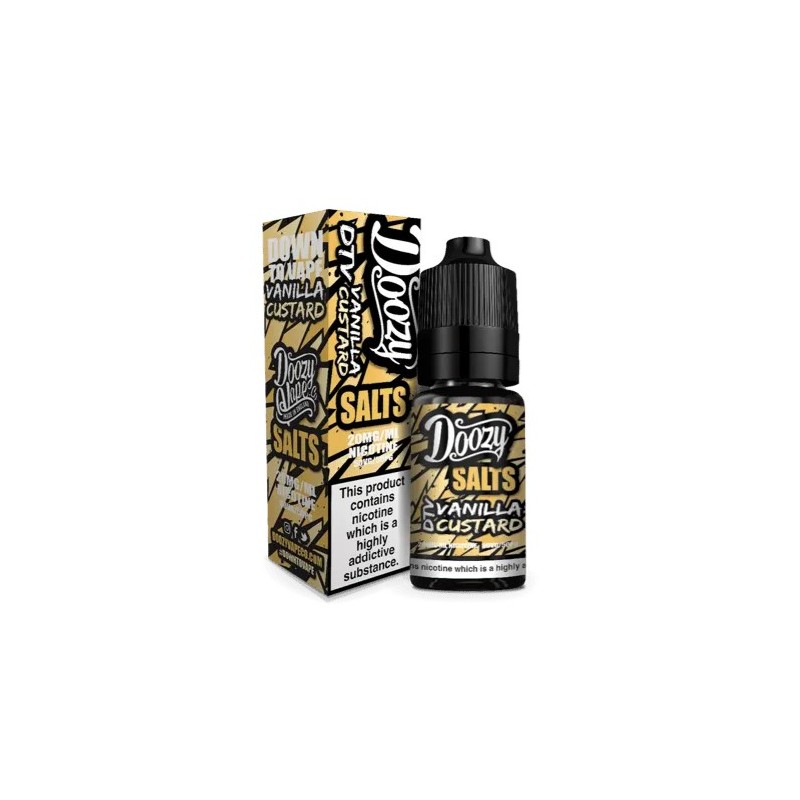 E-liquide Doozy Salts - Vanille Custard 20mg 10ml | BigVapoteur