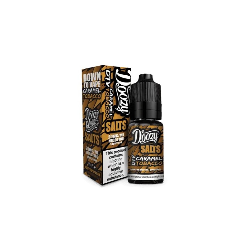 E-liquide Doozy Salts - Caramel Tobacco 20mg 10ml | BigVapoteur