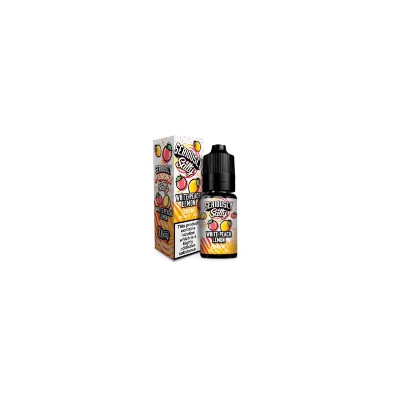 Liquid Seriously Salty - White Peach Lemon 20mg 10ml | BigVapoteur
