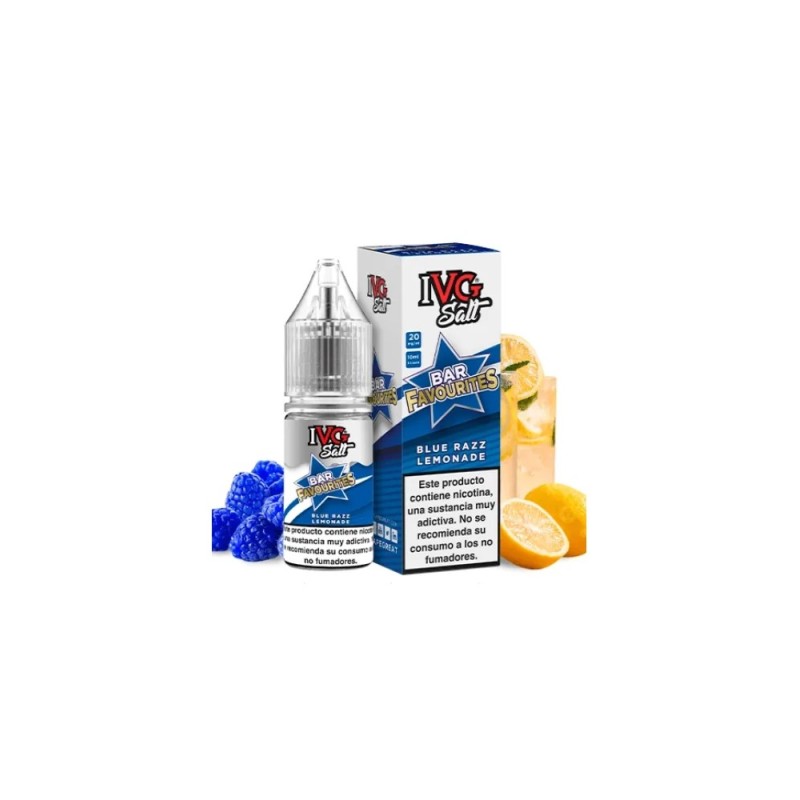 E-liquide IVG Salt - Blue Razz Lemonade 20mg 10ml | BigVapoteur