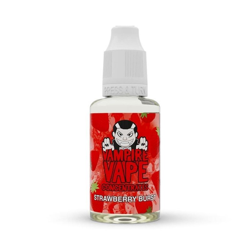 Arôme Vampire Vape - Strawberry Burst 30ml | BigVapoteur
