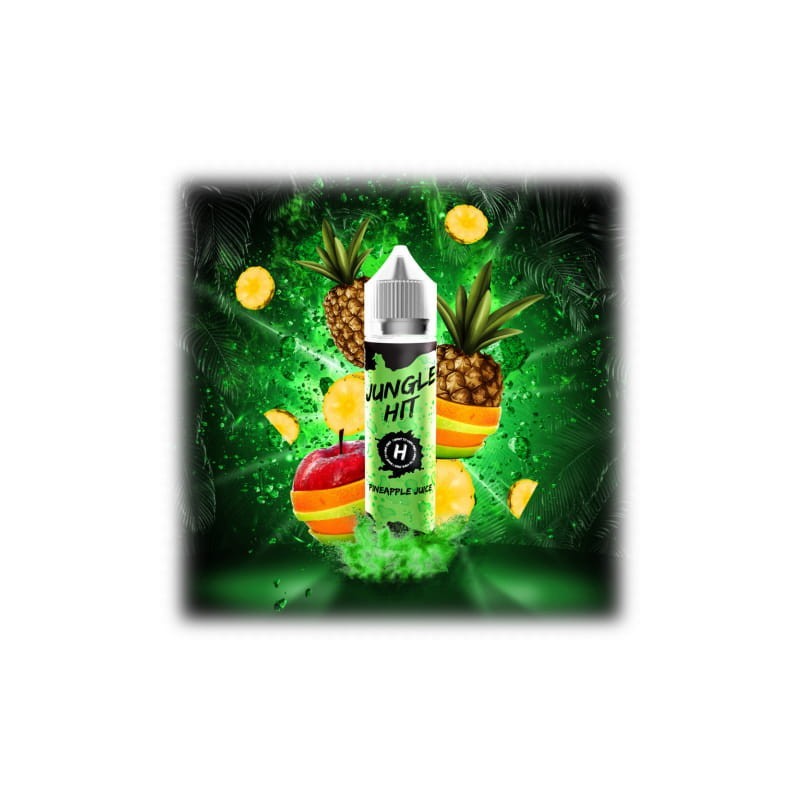 Jungle Throat hit - Pineapple Juice Flavor 10ml (120ml) | BigVapoteur