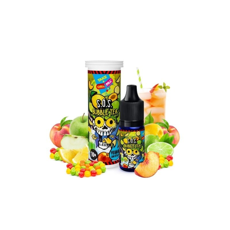Chill Pill Flavor 10ml - Bubble Tea | BigVapoteur