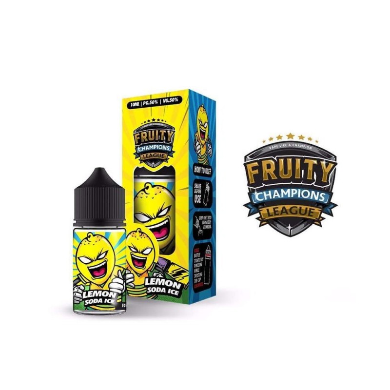 Fruity Champions League - Lemon Soda Ice Flavor 30ml | BigVapoteur