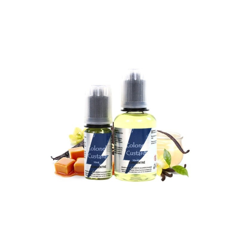 Arôme T-Juice 30ml - Colonel Custard | BigVapoteur