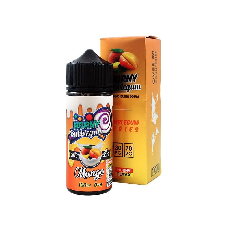 Premix Horny Flava - Horny Mango Bubblegum 100/120ml | BigVapoteur