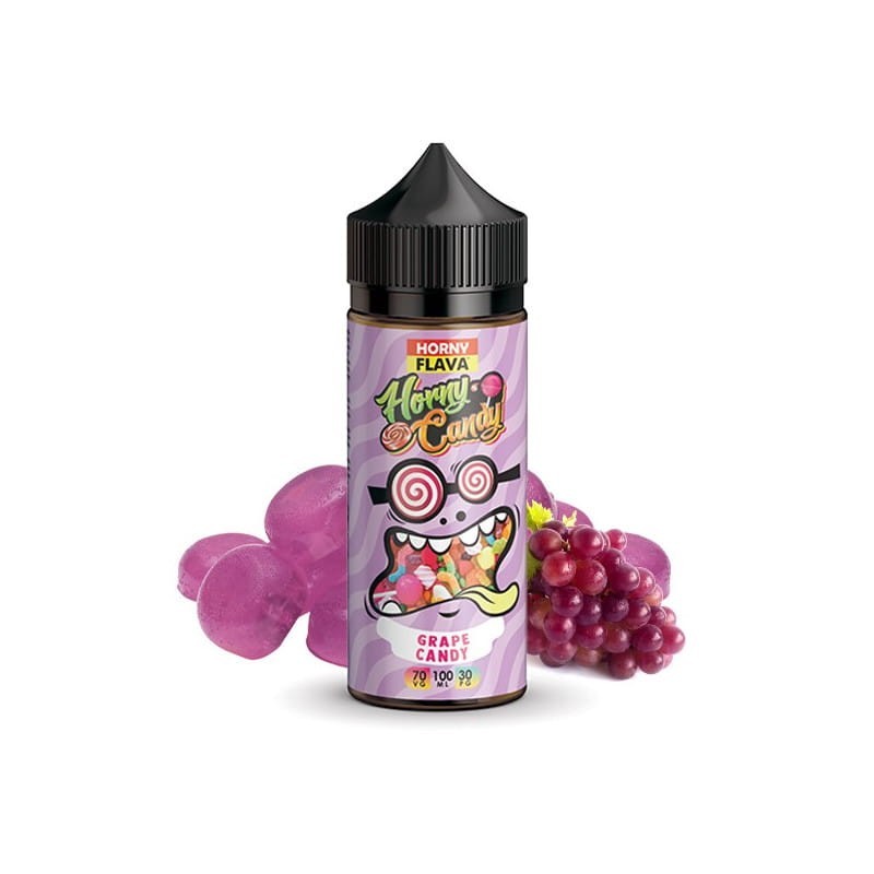 Premix Horny Flava - Grape Candy 100/120ml | BigVapoteur