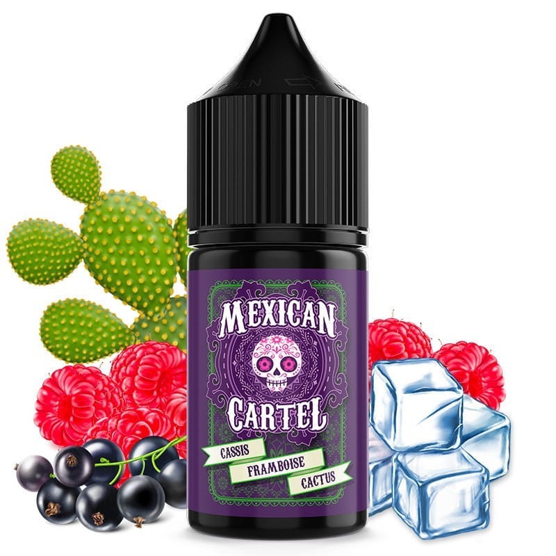 Cassis Framboise Cactus Flavor 30ml - Mexican Cartel | BigVapoteur