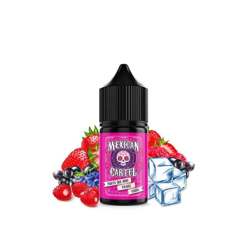 Fruits des Bois Strawberry Blackcurrant 30ml - Mexican Cartel | BigVapoteur