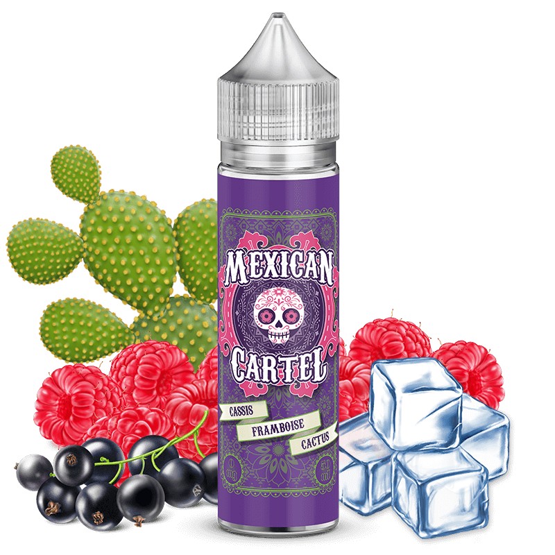 Mexican Cartel - Cassis Raspberry Cactus 50/60ml | BigVapoteur