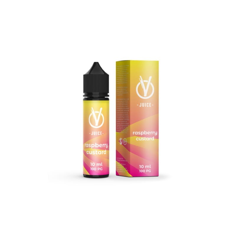 Longfill VBar VJuice - Custard Framboise 10/60ml | BigVapoteur