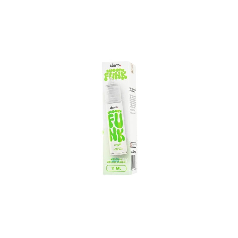 Longfill Klarro Smooth Funk - Mrożone Zielone Jabłko 11/60ml | BigVapoteur
