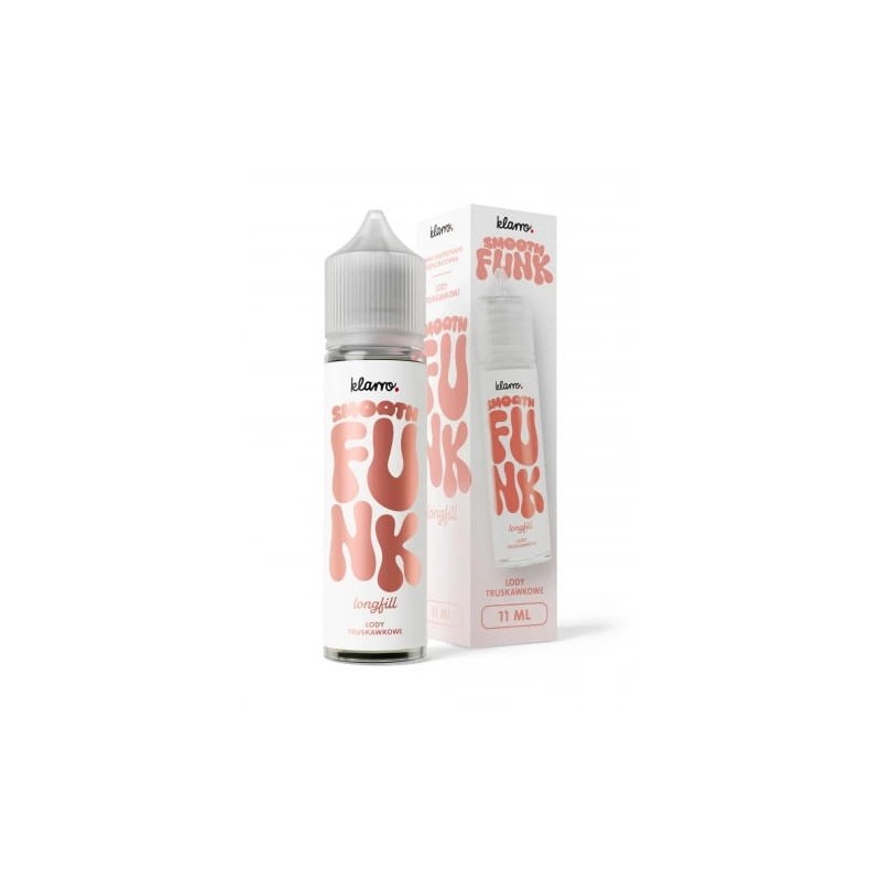 Longfill Klarro Smooth Funk - Glace à la Fraise 11/60ml | BigVapoteur