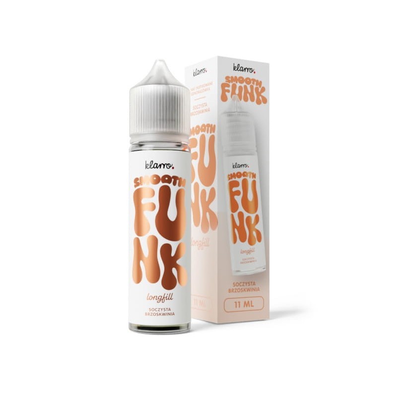 Longfill Klarro Smooth Funk - Pêche Juteuse 11/60ml | BigVapoteur