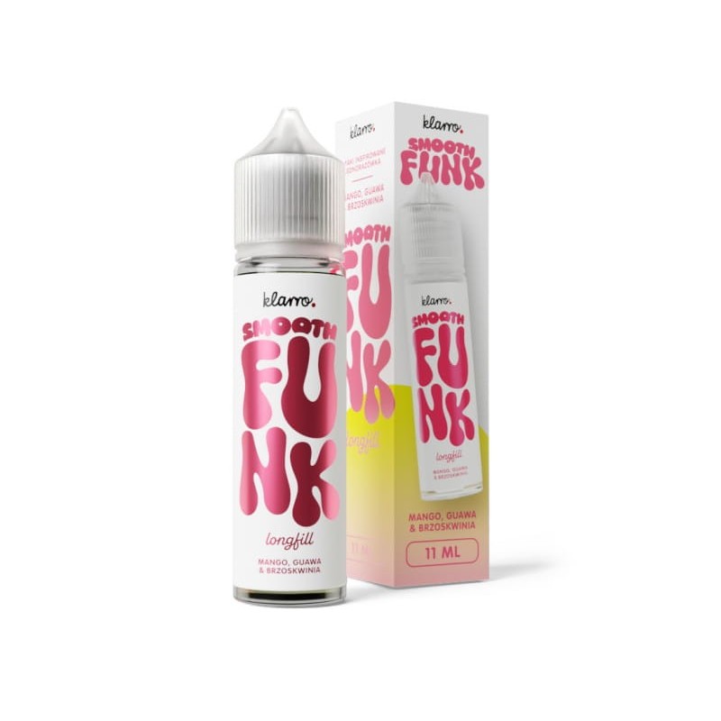 Longfill Klarro Smooth Funk - Mangue Goyave & Pêche 11/60ml | BigVapoteur