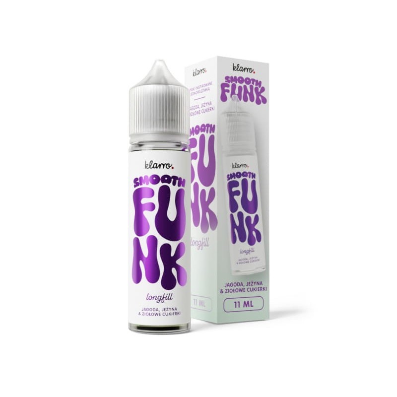 Longfill Klarro Smooth Funk - Myrtille Mûre & Bonbons aux Herbes 11/60ml | BigVapoteur