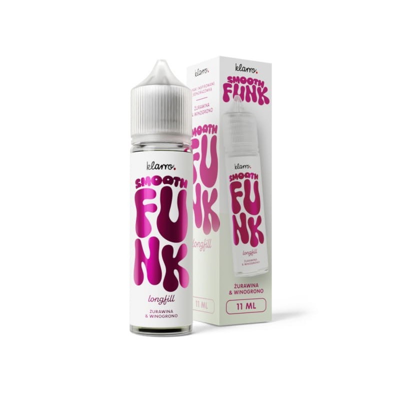 Longfill Klarro Smooth Funk - Canneberge & Raisin 11/60ml | BigVapoteur