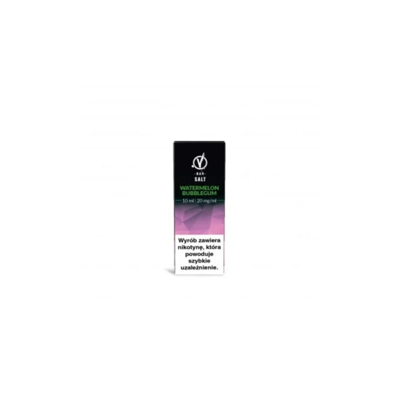 VBar Salt E-liquid 10ml - Watermelon Bubblegum 20mg | BigVapoteur