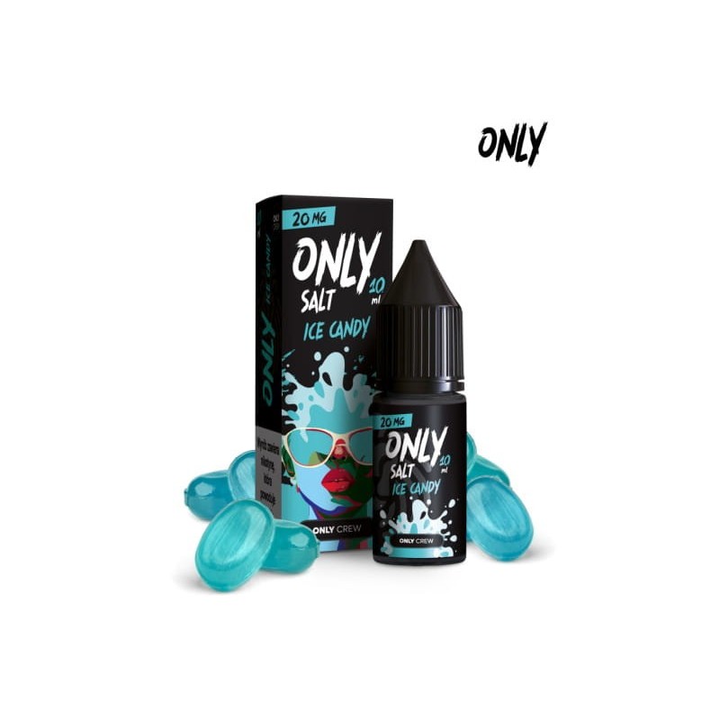 Only Salt 10ml - Ice Candy 20mg | BigVapoteur