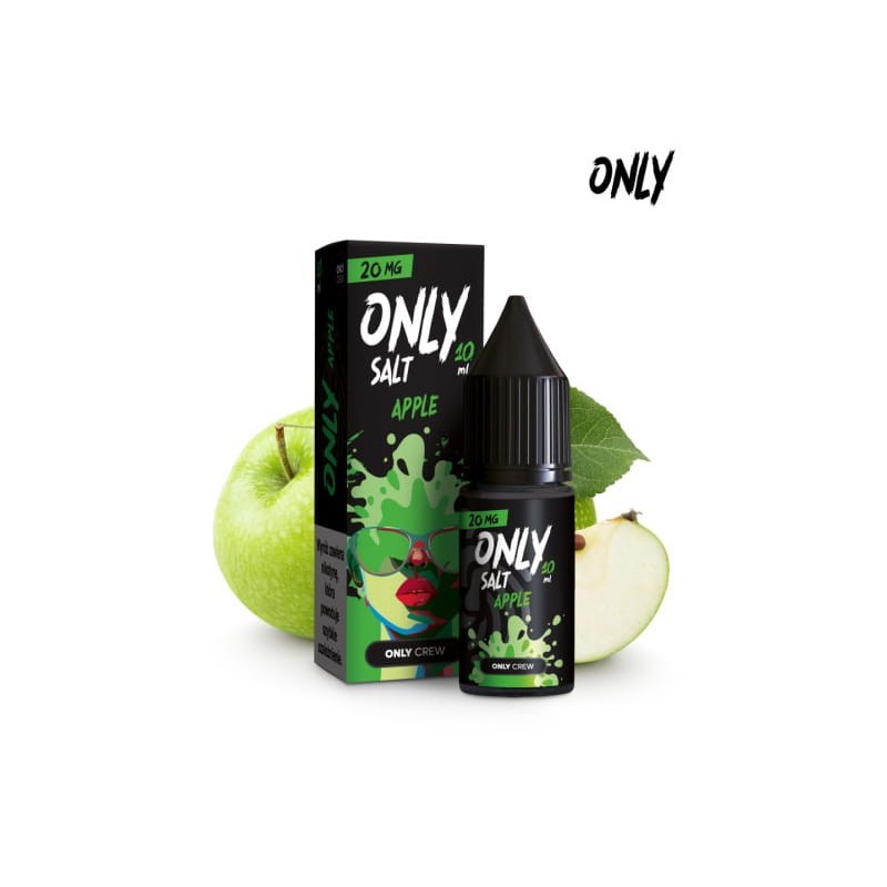 Only Salt 10ml - Apple 20mg | BigVapoteur