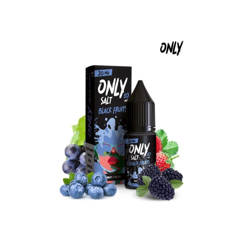 E-liquide Only Salt 10ml - Black Fruits 20mg | BigVapoteur