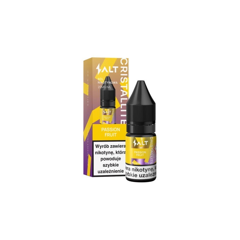E-liquide CRISTALLITE Salt - Fruit de la passion 20mg 10ml | BigVapoteur