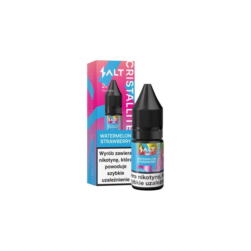 E-liquide CRISTALLITE Salt - Pastèque Fraise 20mg 10ml | BigVapoteur