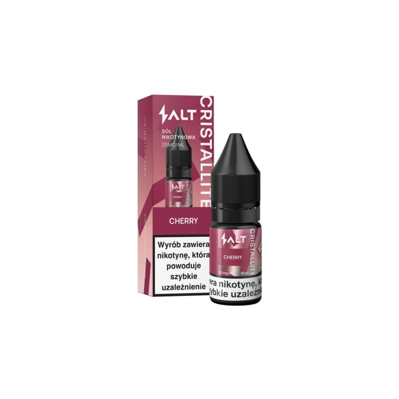 E-liquid CRISTALLITE Salt - Cherry 20mg 10ml | BigVapoteur