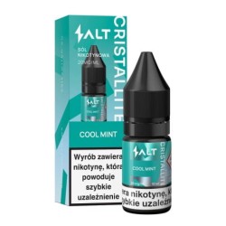 E-liquid CRISTALLITE Salt - Cool Mint 20mg 10ml | BigVapoteur