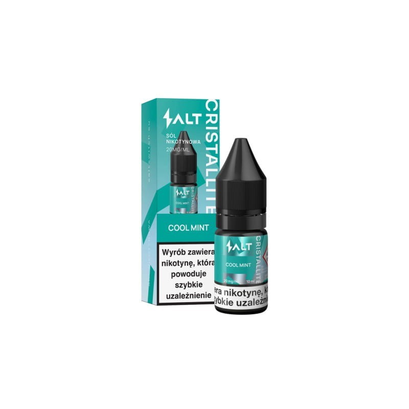 E-liquide CRISTALLITE Salt - Menthe Fraîche 20mg 10ml | BigVapoteur