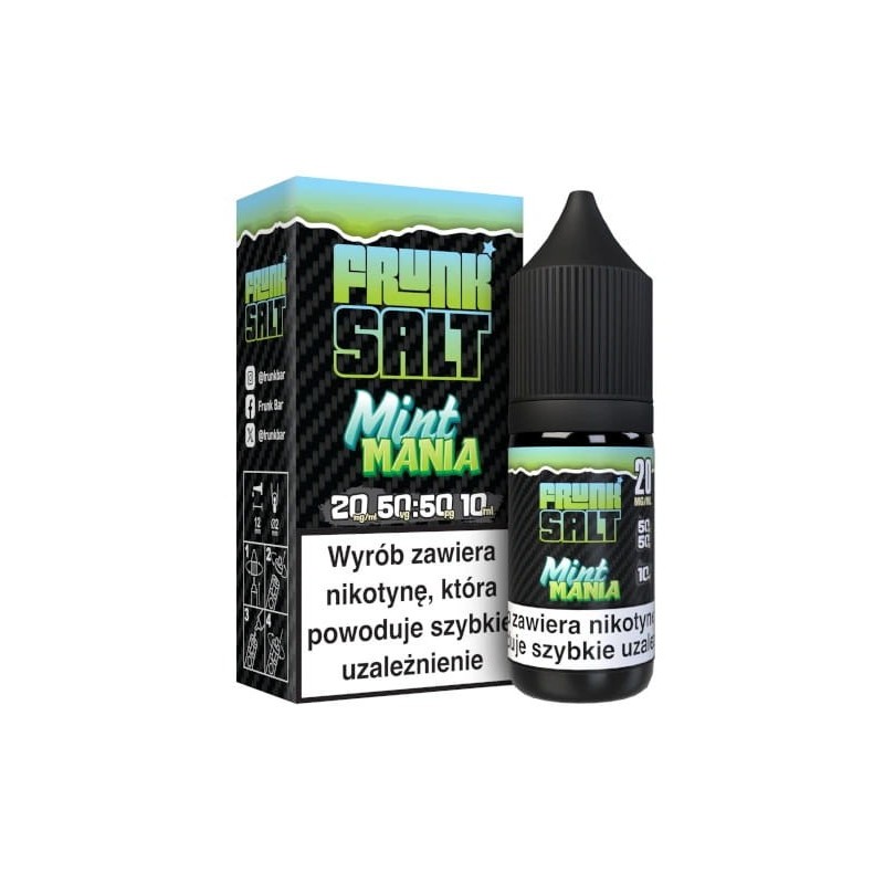 Frunk Salt - Mint Mania 20mg 10ml | BigVapoteur
