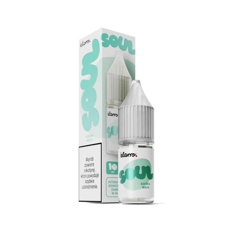 Klarro Soul E-liquid 10ml 20mg Salt - Fresh Mint | BigVapoteur
