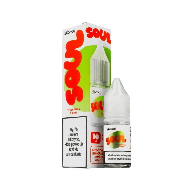 Klarro Soul Salt E-liquid 10ml 20mg - Strawberry Kiwi | BigVapoteur