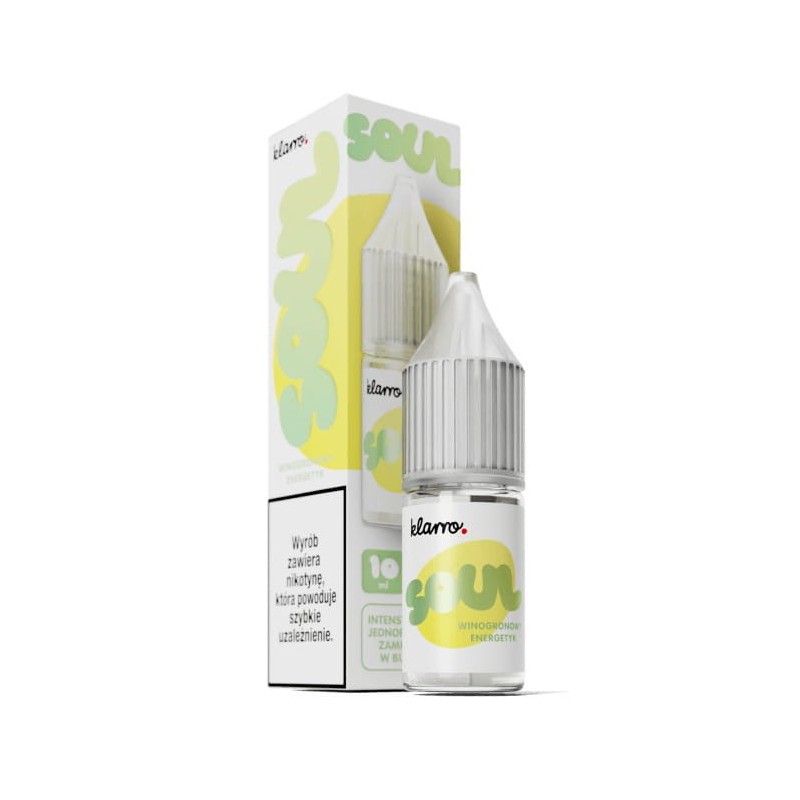 Klarro Soul E-liquid 10ml 20mg Salt - Grape Energy Drink | BigVapoteur