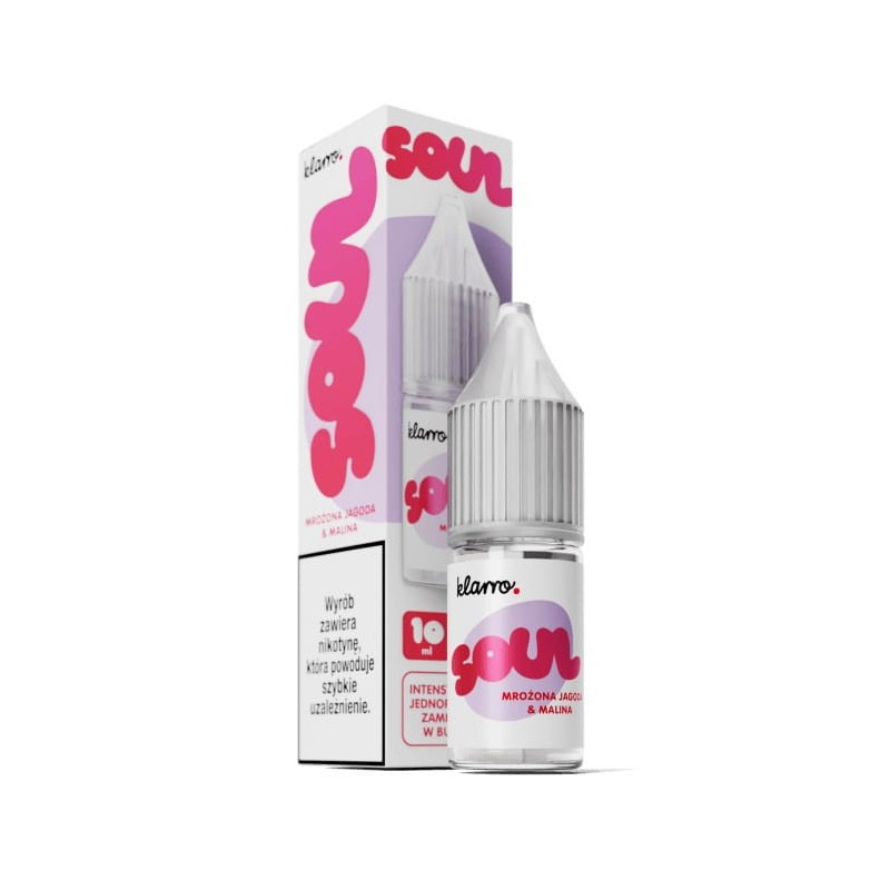 E-liquide Klarro Soul 10ml 20mg Salt - Myrtille Givrée, Framboise | BigVapoteur