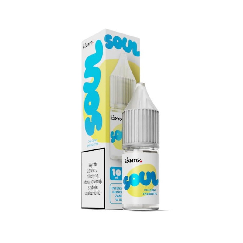 Liquid Klarro Soul 10ml 20mg salt - Chłodny Energetyk | BigVapoteur