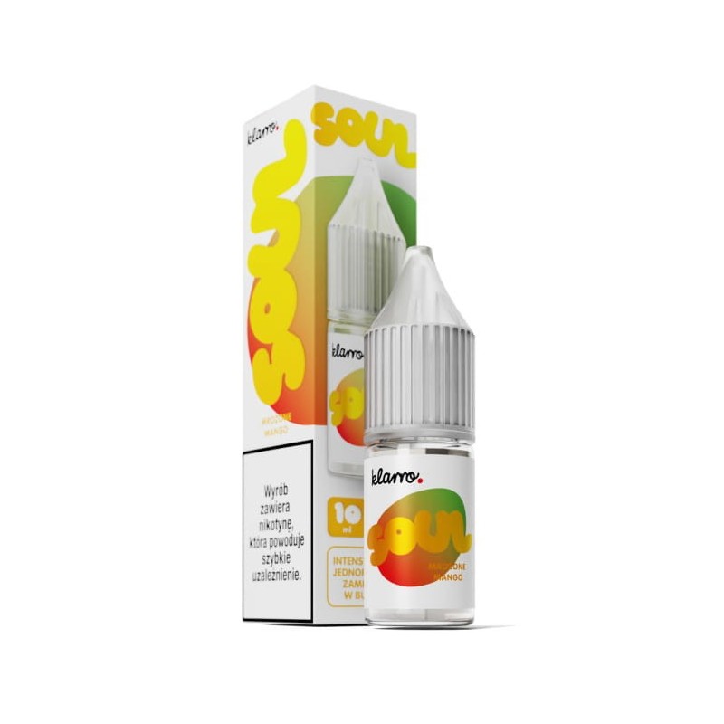 Klarro Soul Salt E-liquid 10ml 20mg - Iced Mango | BigVapoteur