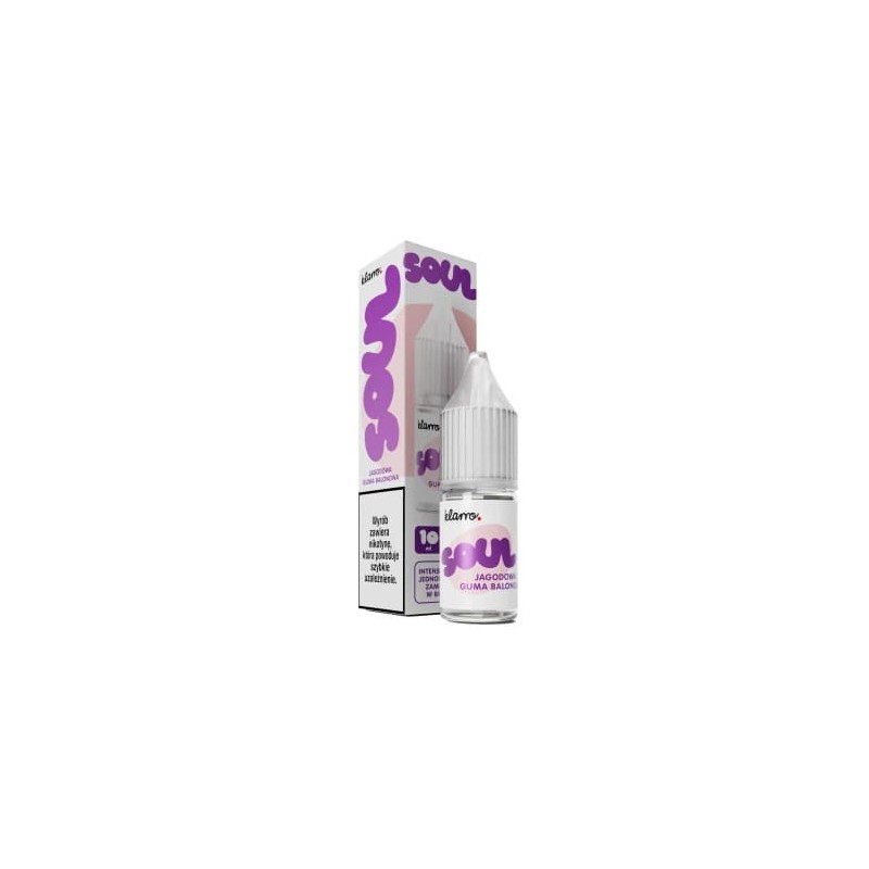 Liquid Klarro Soul 10ml 20mg Salt - Jagodowa Guma Balonowa | BigVapoteur
