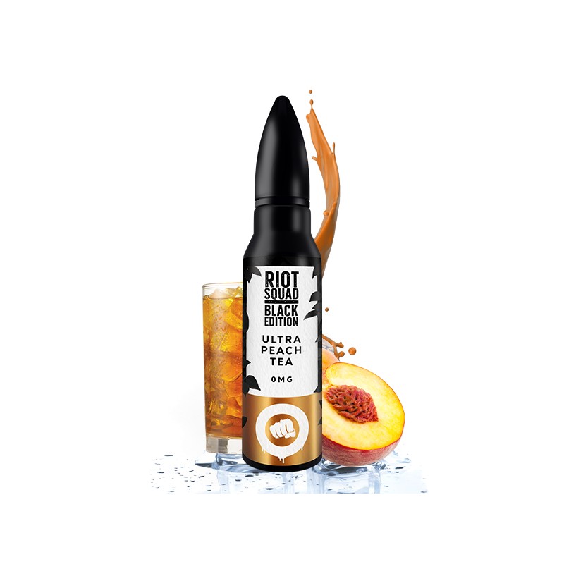 Premix Riot Squad BLACK EDITION - Ultra Peach Tea 50/60ml | BigVapoteur
