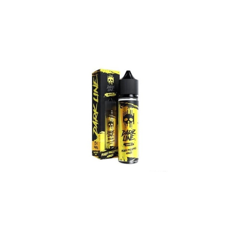 Longfill Dark Line Boost - Pêche Ananas Mangue 12/60ml | BigVapoteur